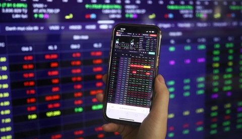 Ảnh minh họa VN-Index giảm 67 điểm