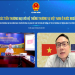 Ông Đỗ Ngọc Hưng, Trưởng Cơ quan Thương vụ Việt Nam tại Mỹ (bên phải) tham dự trực tuyến. Mỹ mời Việt Nam sang họp khởi động đàm phán về thỏa thuận thương mại