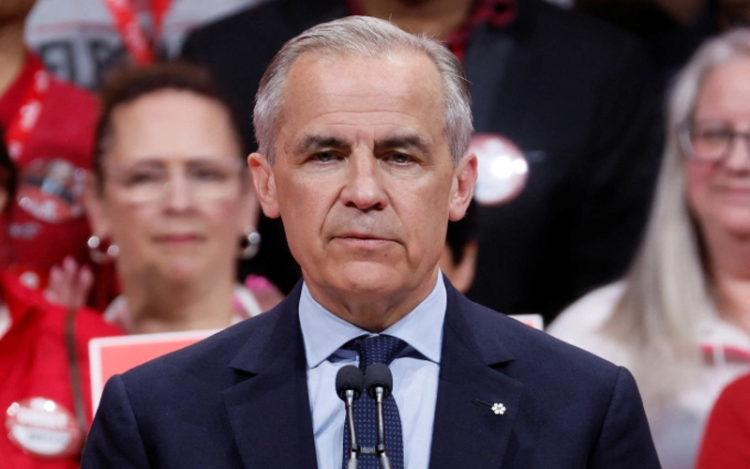 Thủ tướng Mark Carney phát biểu tại trụ sở đảng Tự do ở Ottawa ngày 29/4. Ảnh: Reuters. Thủ tướng Canada: Không bao giờ được quên bài học bị Mỹ phản bội