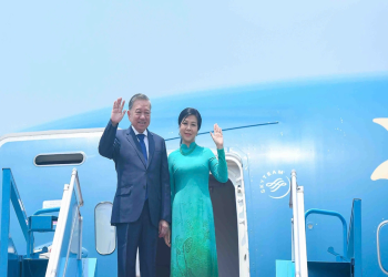 Ảnh minh họa: Tổng Bí thư Tô Lâm lên đường thăm 4 nước và dự lễ duyệt binh tại Nga