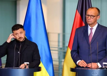 Đức viện trợ 5 tỷ euro cho Ukraine: Bước ngoặt trong hợp tác quốc phòng châu Âu. Ảnh: Le Monde