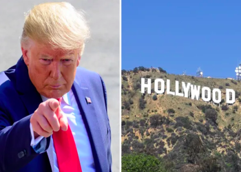 Ảnh minh họa: Ông Trump tuyên bố áp thuế quan 100% với phim sản xuất ngoài nước Mỹ