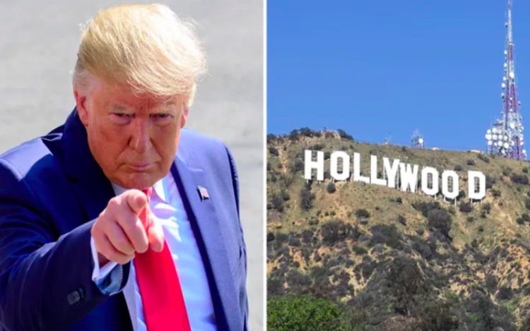 Ảnh minh họa: Ông Trump tuyên bố áp thuế quan 100% với phim sản xuất ngoài nước Mỹ