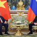 Tổng Bí thư Tô Lâm hội đàm với Tổng thống Nga Vladimir Putin: Củng cố quan hệ đối tác chiến lược toàn diện. Tổng Bí thư Tô Lâm hội đàm hẹp với Tổng thống Nga Vladimir Putin tại Moskva ngày 10/5. Ảnh: TTXVN