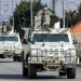 Quân đội Israel bị tố tấn công căn cứ LHQ ở Lebanon sau thỏa thuận ngừng bắn. UNIFIL tuần tra ở khu vực gần biên giới với Israel tại miền nam Lebanon hồi tháng 3. Ảnh: AFP