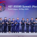 Thủ tướng đề xuất ba trọng tâm hợp tác của ASEAN tại Hội nghị Cấp cao lần thứ 46. Lãnh đạo các nước dự Hội nghị Cấp cao ASEAN lần thứ 46 tại Trung tâm Hội nghị Quốc gia Kuala Lumpur, Malaysia, sáng 26/5. Ảnh: VGP