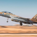 Israel không kích sân bay Yemen: Leo thang căng thẳng với Houthi. Máy bay chiến đấu Israel cất cánh tại một địa điểm không xác định để tiến hành chiến dịch nhằm vào các mục tiêu của Houthi ở Yemen, ngày 5/5/2025. (Ảnh: THX/TTXVN)