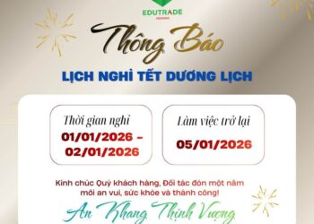 THÔNG BÁO NGHỈ TẾT DƯƠNG LỊCH 2026